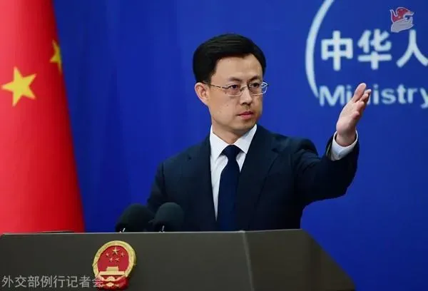 大陸外交部發言人郭嘉昆主持例行記者會。（資料照／翻攝大陸外交部）