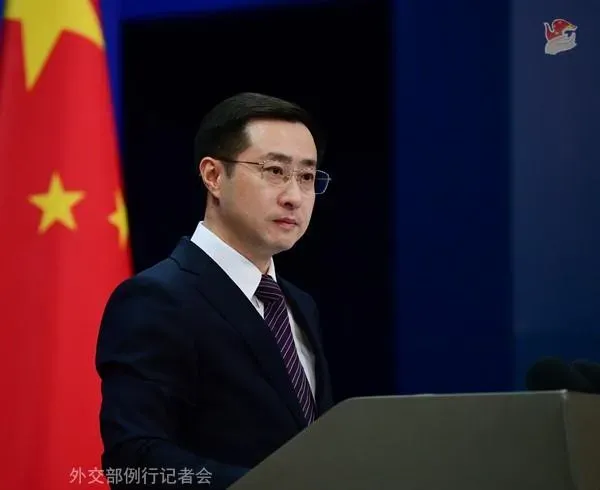 大陸外交部發言人林劍。(資料照/翻攝大陸外交部)