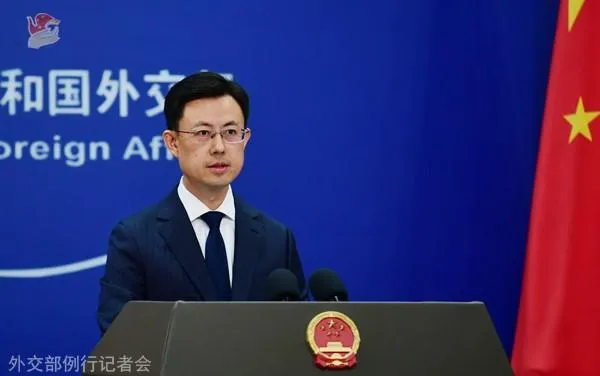 大陸外交部發言人郭嘉昆。(圖/翻攝大陸外交部網站)