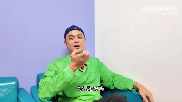 明道日前接受大陸媒體專訪。（圖／翻攝自微博）