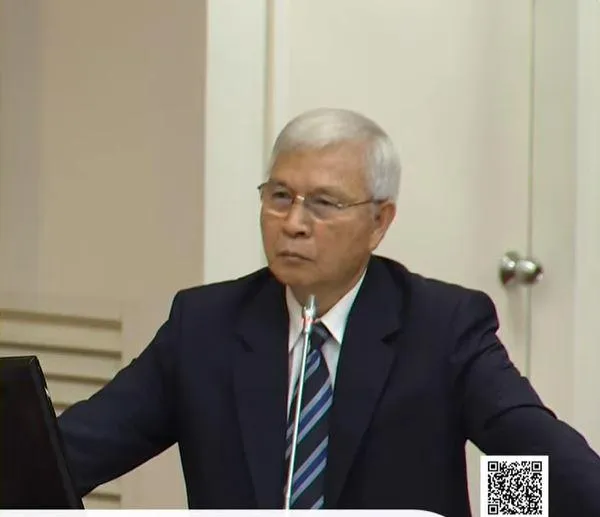中央銀行總裁楊金龍。（圖／國會頻道）