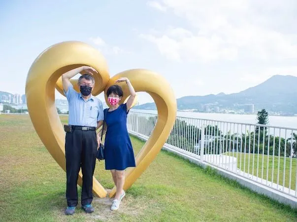 柯文哲和陳佩琪。(圖/翻攝陳佩琪臉書)