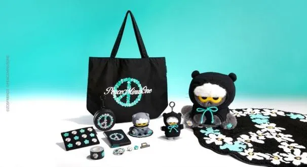 PEACEMINUSONE X ZO&FRIENDS 的系列作品和諧地融入了兩個品牌的個性與象徵。（圖／業者提供）