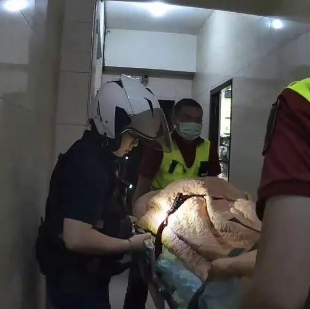警方循線逮捕自戕的男方。（圖／警方提供）