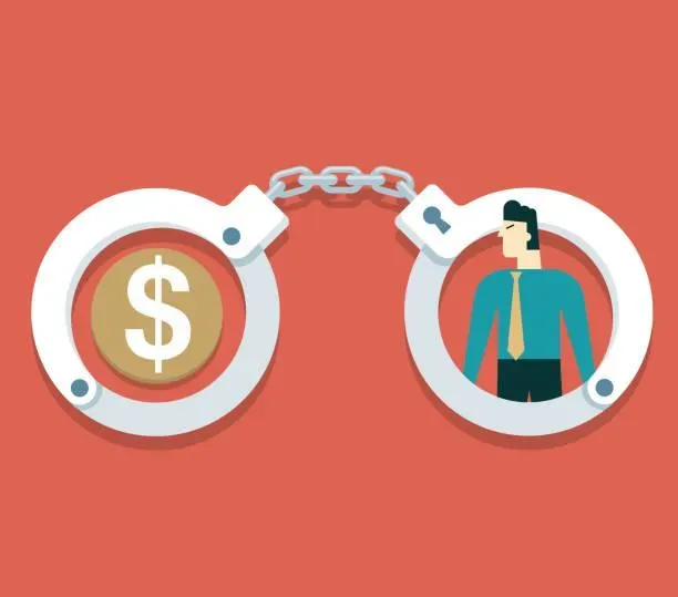 金融犯罪示意圖。(圖/AI生成)