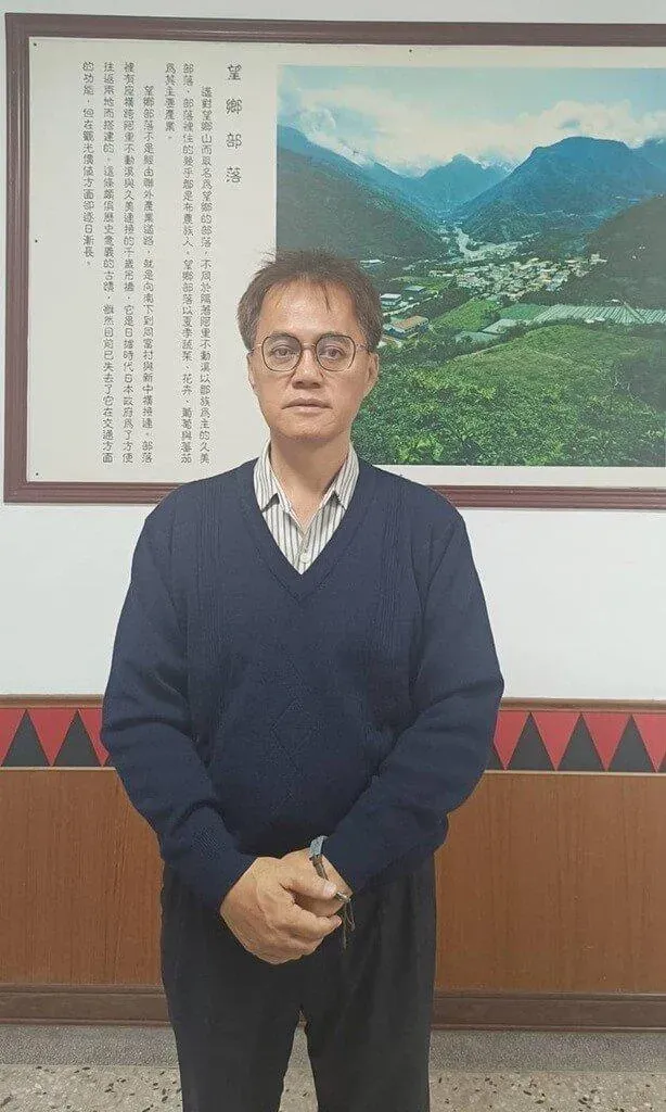 南投縣政府指派前信義鄉公所祕書甘浩望代理鄉長職務。（圖／中央社）