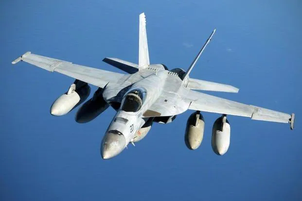 超級大黃蜂戰機。（圖/翻攝美國空軍網站）