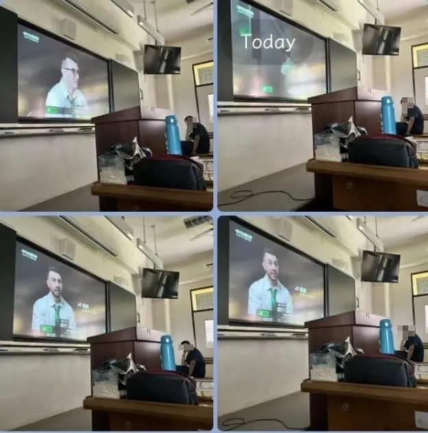 高雄中學一名國文教師遭學生指控利用職務之便詐取學生錢財，事件起因為影印講義費用金額不合理。（圖／網友yue.cheng.yang授權提供）