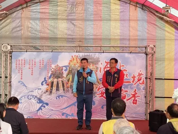 南台灣最大規模，4年1次的海上會香，10日在高雄、台南外海舉行。（圖/台南市安平區公所）