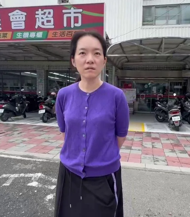 陳幸妤再度受到媒體關注。（圖／中天新聞）