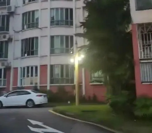 案發社區。（圖/翻攝新浪微博）