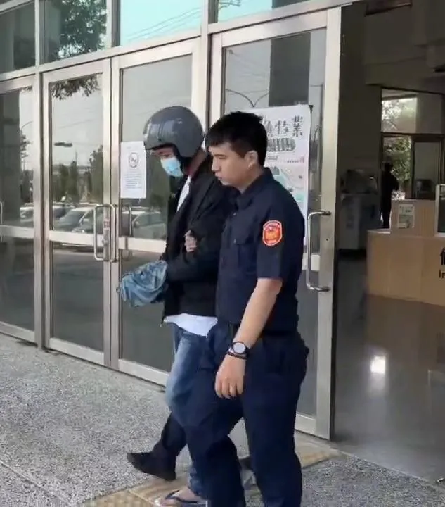 趙男落網。（圖/翻攝畫面）