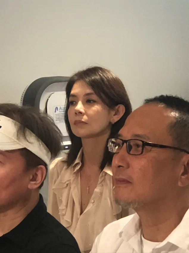 林美貞透露劇中有場陷入低潮的戲，被安慰「妳做得已經夠多了！」讓她感觸很深。（圖／記者郭竹倩 攝）