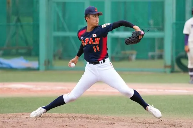 織田翔希。(圖/翻攝自日本國家隊官網)