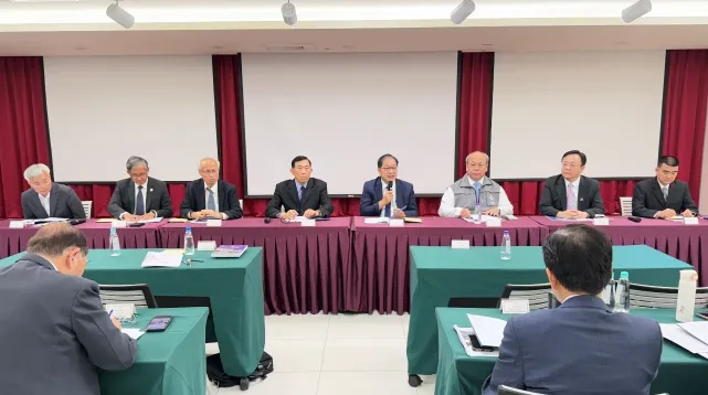 最高檢察署7日邀請中選會、檢、警、調、廉、移召開罷免查察座談會，以確保罷免活動不受不實訊息等干擾。（最高檢提供）