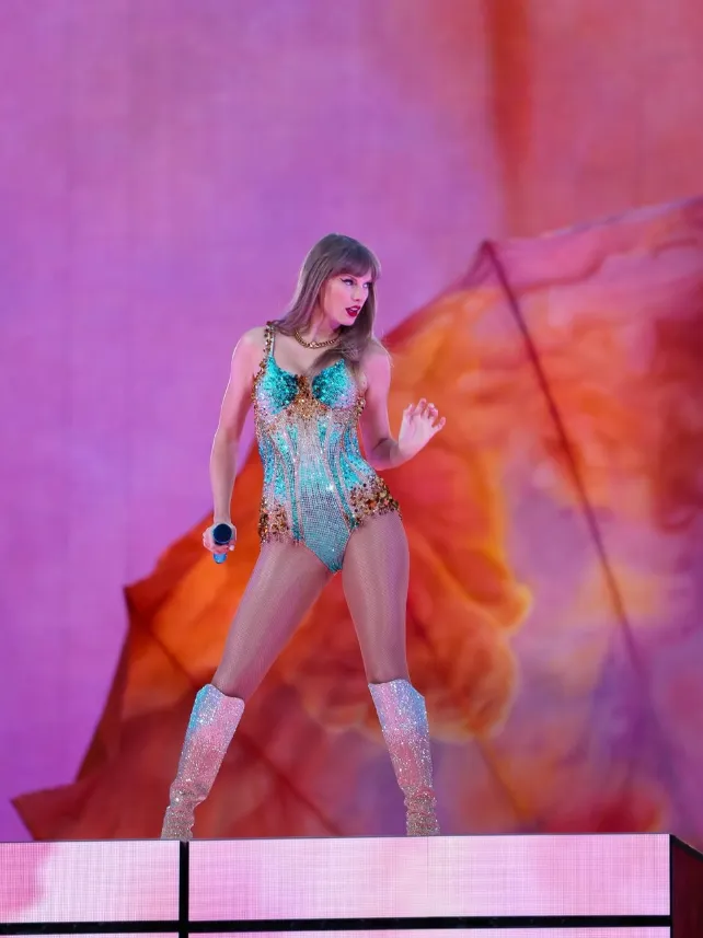 川普發文批評泰勒絲。(圖/翻攝Instagram@taylorswift)