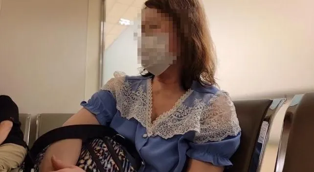 余妻稱丈夫平常健康，案發當日中午還曾報平安，沒想到發生憾事。（圖／中天新聞）