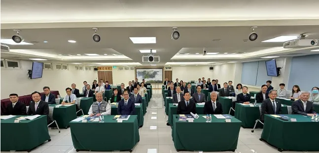 最高檢察署7日邀請中選會、檢、警、調、廉、移召開罷免查察座談會，以確保罷免活動不受不實訊息等干擾。（最高檢提供）