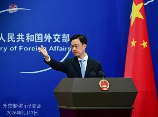 大陸外交部發言人郭嘉昆。（圖／翻攝大陸外交部官網）