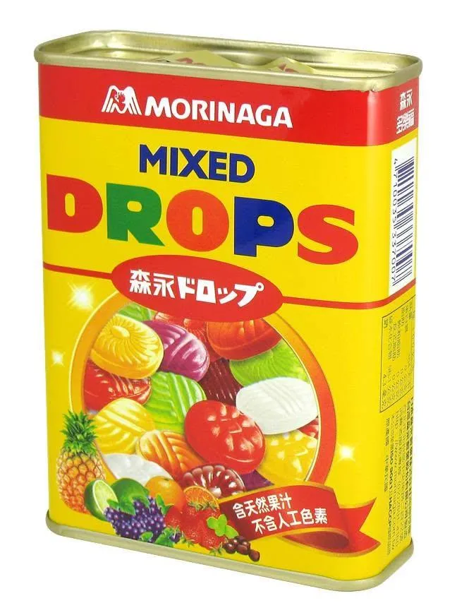 台灣森永公司製造的鐵盒裝「多樂福水果糖」傳出停產消息。（圖／取自台灣森永製菓股份有限公司&nbsp;臉書粉專）