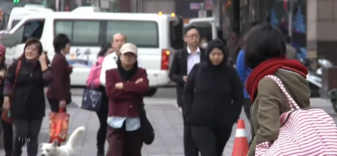 今天水氣逐漸減少，各地氣溫回升。（示意圖／中天新聞）