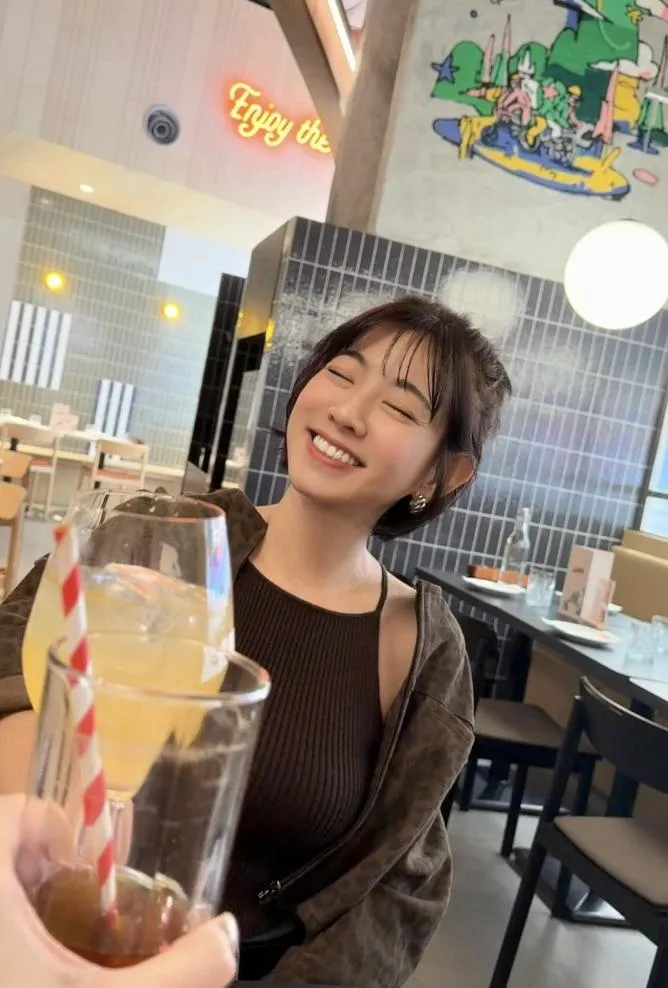 女星米可白2日證實與小3歲男星孫綻結束3年戀情，震驚外界。（圖／翻攝IG mimi00419）