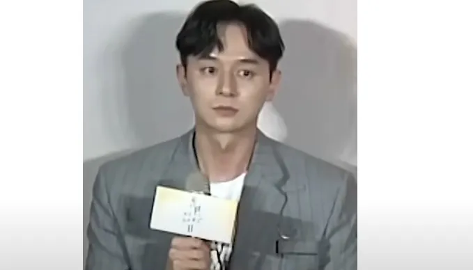 張軒睿先前出席活動被問到許光漢的問題時露出尷尬笑容。(圖/翻攝自中天娛樂頻YT)