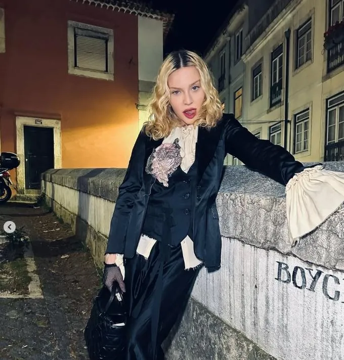 美國流行天后瑪丹娜。(圖/翻攝自IG@madonna)