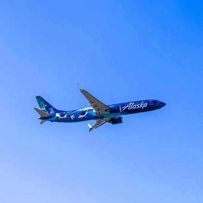 阿拉斯加航空再傳停飛。（圖／翻攝自X＠AlaskaAir）