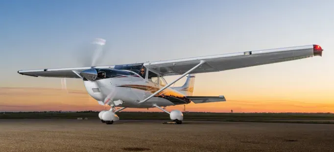 一架小飛機在阿拉斯加墜毀。(示意圖,非涉事飛機/翻攝Cessna Aircraft)