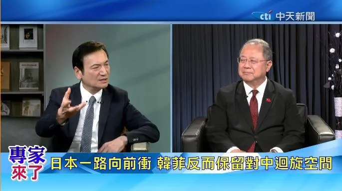 淡大戰研所副教授黃介正、前國安會副秘書長楊永明 亞洲各國在川普2.0怎麼在中美間做選擇。（圖／專家來了）