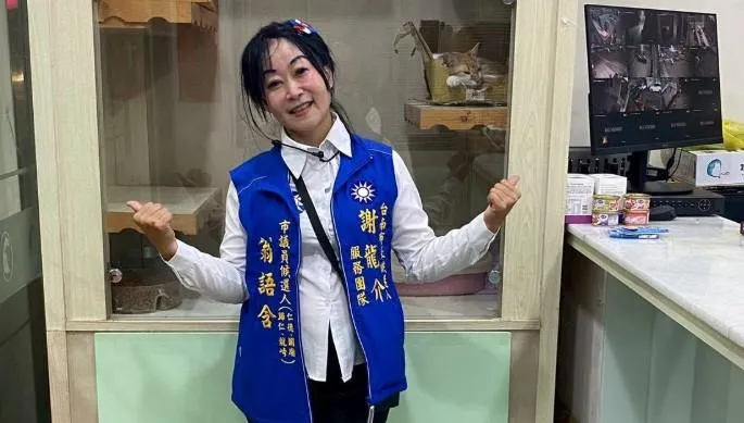 台南市議員候選人翁語含。（圖／翻攝翁語含臉書）