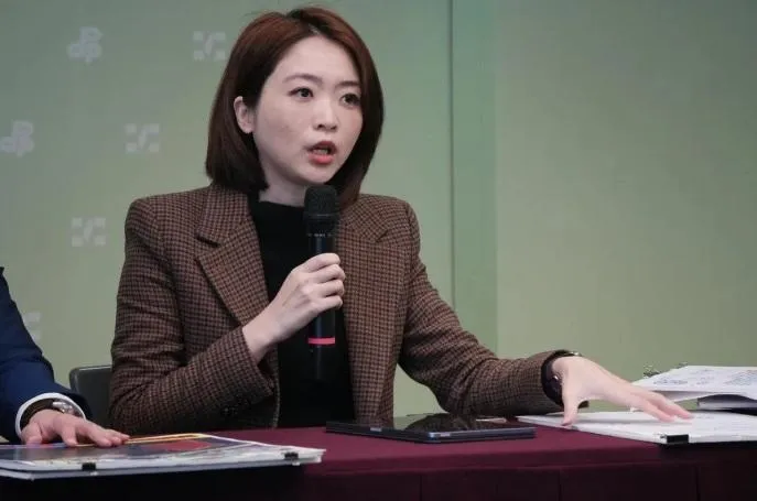 民進黨發言人韓瑩。(圖/民進黨提供)