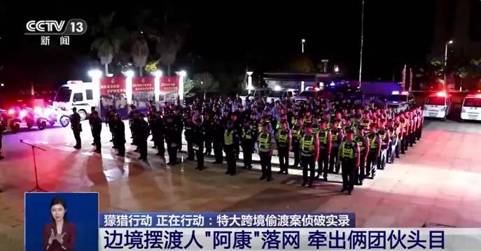 警方歷時31個月完成任務。（圖／翻攝《央視網》）