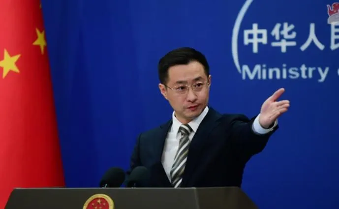 大陸外交部發言人林劍。（圖／翻攝大陸外交部官網）