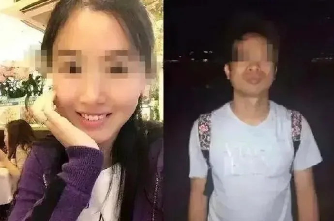 大陸工程師蘇享茂（右）閃婚僅41天後跳樓輕生，其前妻翟欣欣（左）被指控敲詐勒索罪。（資料照／翻攝自微博）