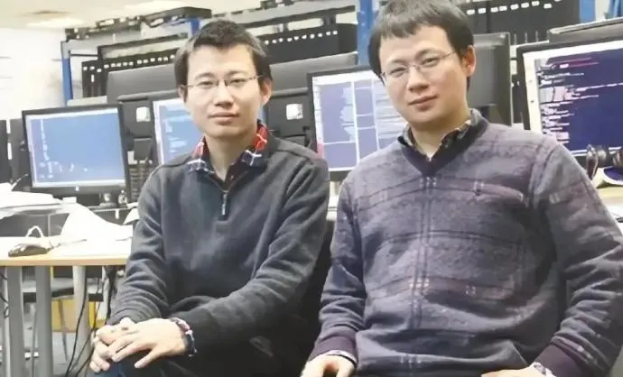 陸天才兄弟陳雲霽和陳天石打造AI晶片巨頭,身價飆破8500億。(圖/翻攝「湖南日報」)