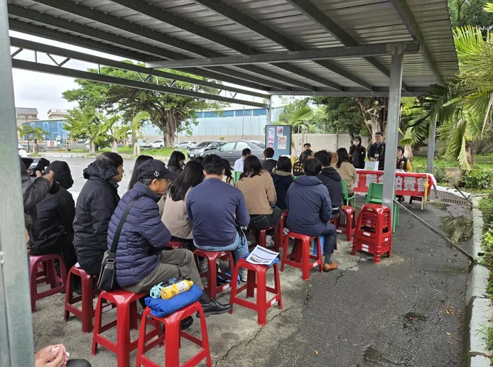 車輛拍賣現場。（圖／桃園分署提供）