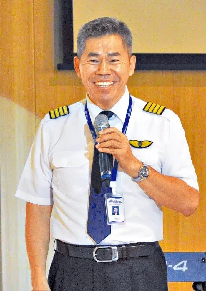 前F-5戰機飛官、現任玉山航空總經理徐柏岳 &nbsp;照片來源:徐柏岳臉書