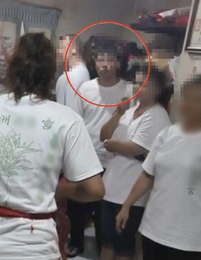 廖聰賢曾在父親當乩身的宮廟幫忙。（圖／翻攝該宮廟粉專）