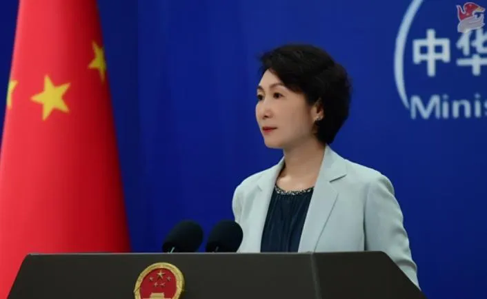 大陸外交部發言人毛寧。(圖/翻攝陸外交部網站)