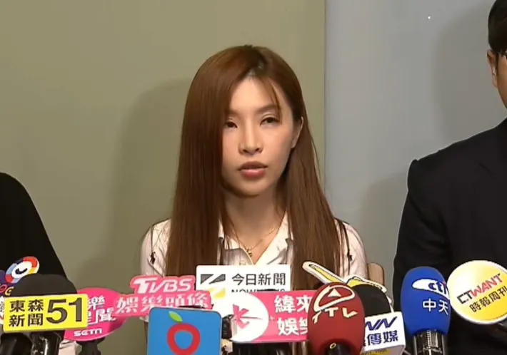 林倪安稱朱宇謀慣性劈腿。(圖/中天新聞)