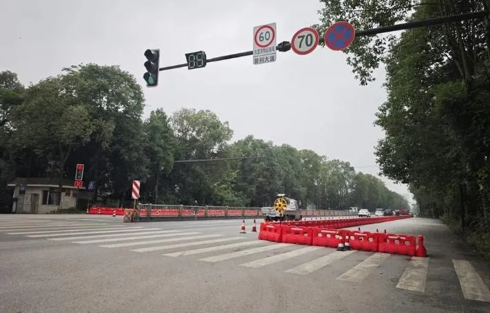 發生事故路段。（圖/翻攝新浪微博）
