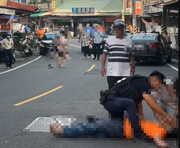 今（20）日傍晚5點26分，台南市玉井區發生一起嚴重車禍事故，造成一對夫妻1死1傷。（圖/中天新聞）