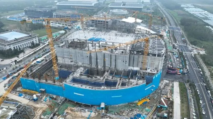 BEST建設現場。（圖／翻攝微信公眾號「央視軍事」）