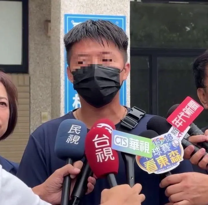 王家女婿接受媒體訪問。（資料圖／中天新聞）