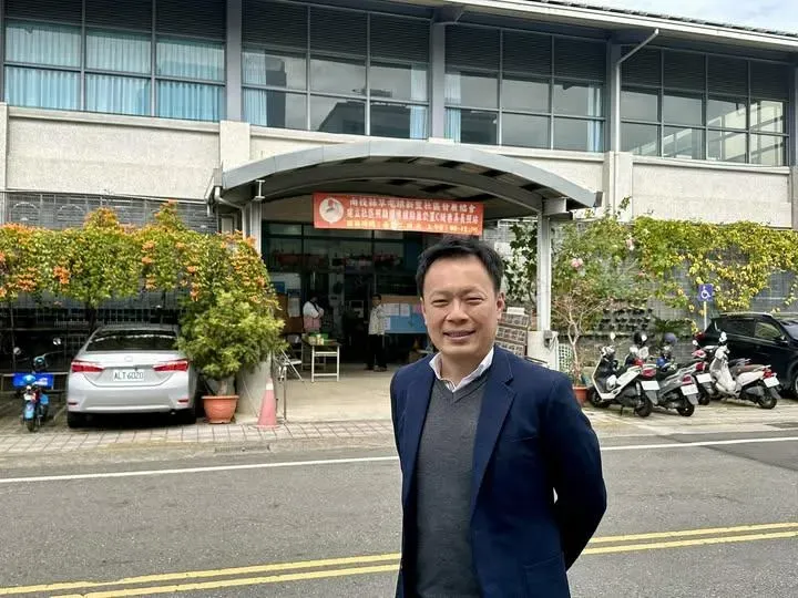 民進黨候選人蔡銘軒。（圖／翻攝蔡銘軒臉書）