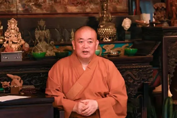 少林寺住持釋永信被調查。（圖／翻攝微博＠釋永信師父）