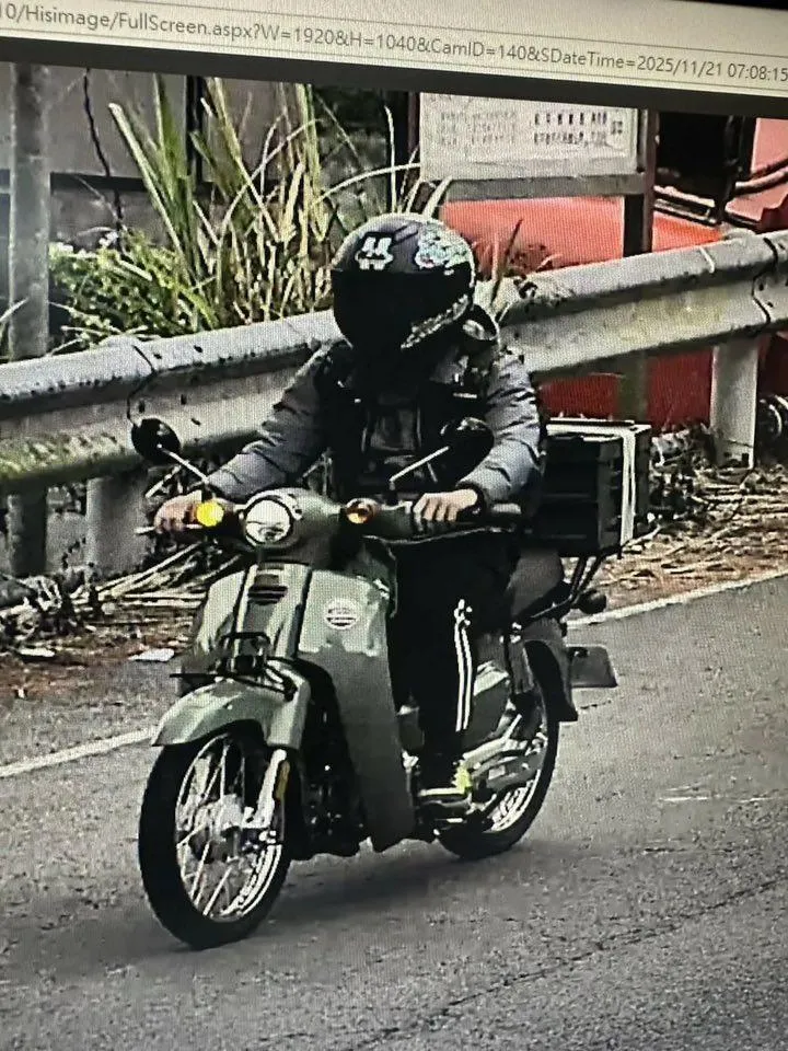江弘國前往登山時的最後身影。（圖／翻攝登山情報站）