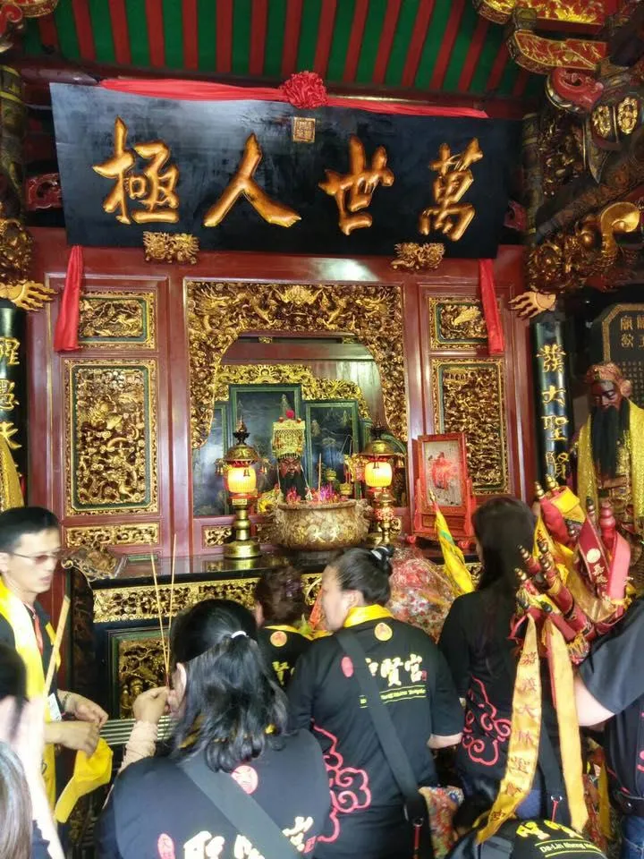 廟內香火鼎盛。(圖/資料畫面,翻攝紅毛城武聖廟臉書)